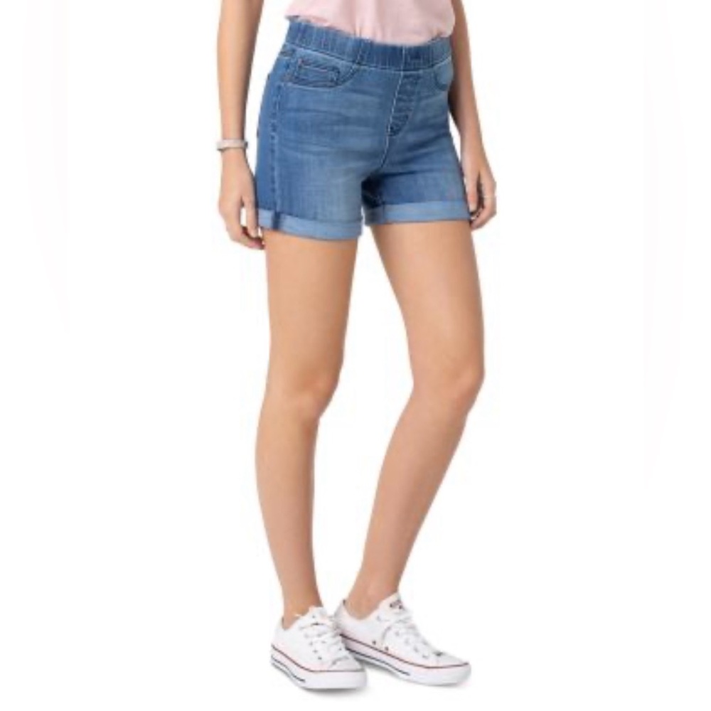 Liverpool ‘The Short’ Denim Pull On Shorts Size 14/32 - Picture 3 of 8